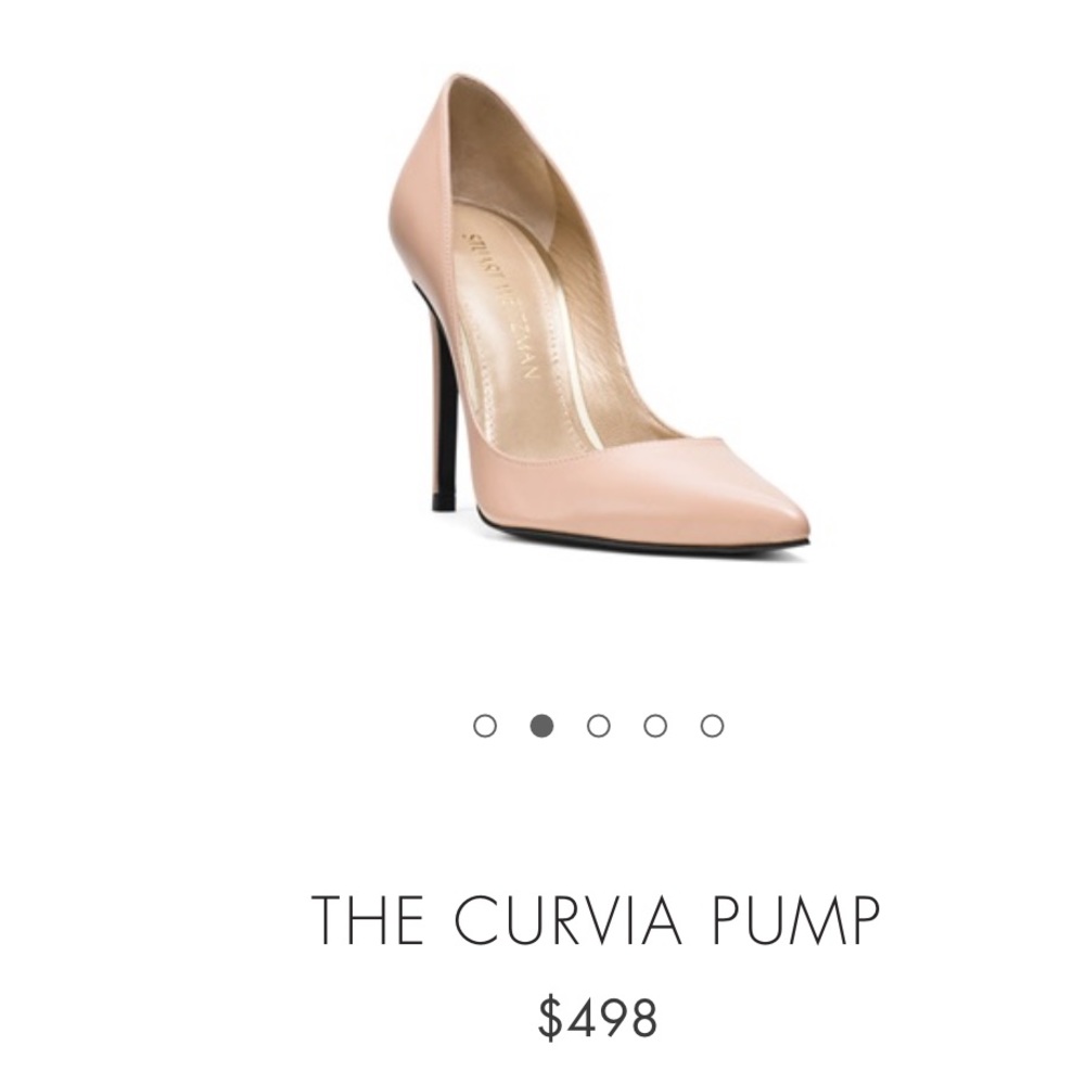 stuart weitzman curvia pump