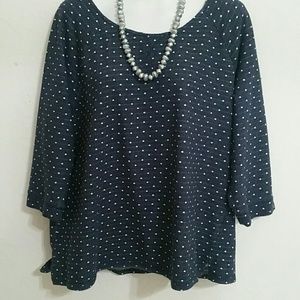 Blouse By CHRISTOPHER & BANKS SIZE XL