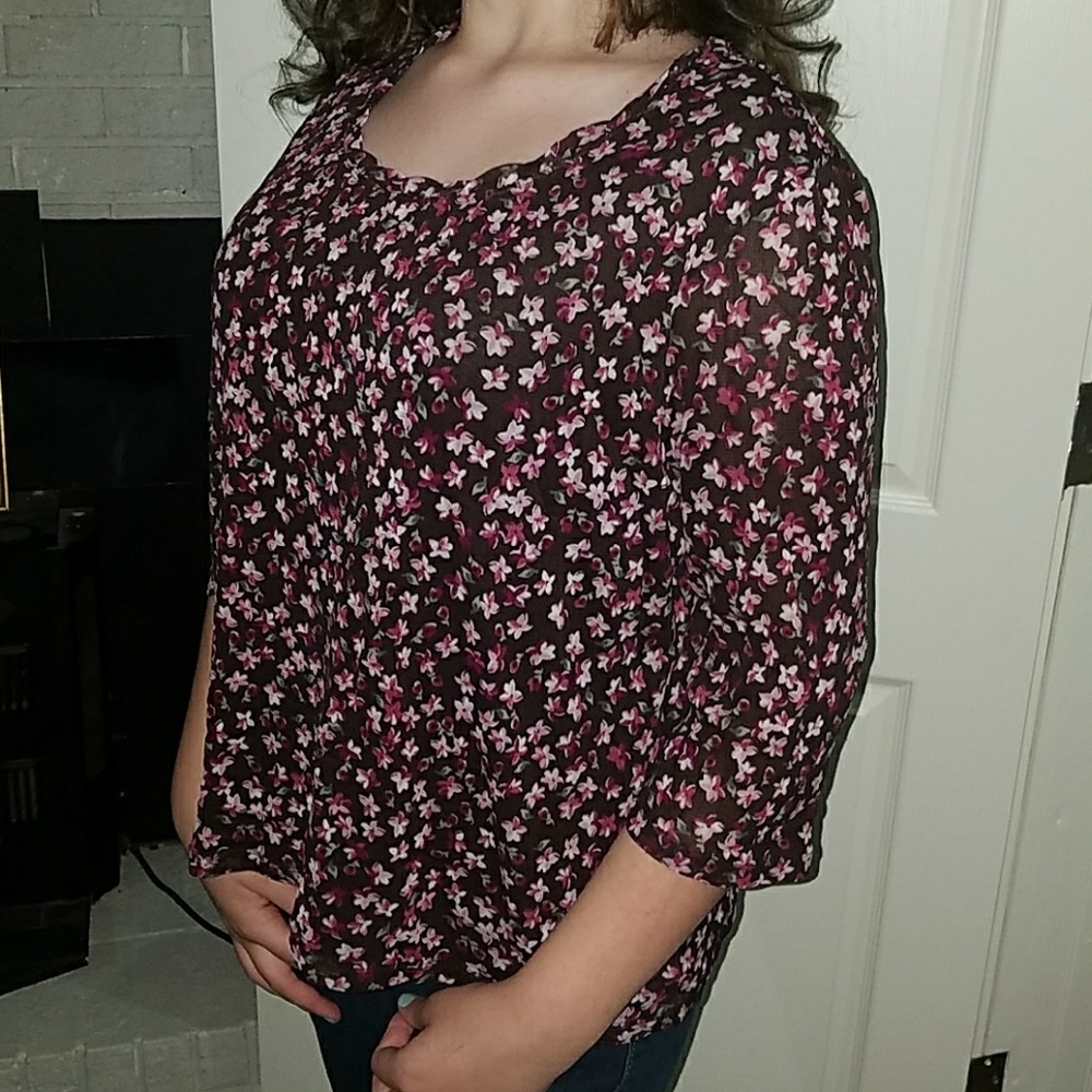 floral top