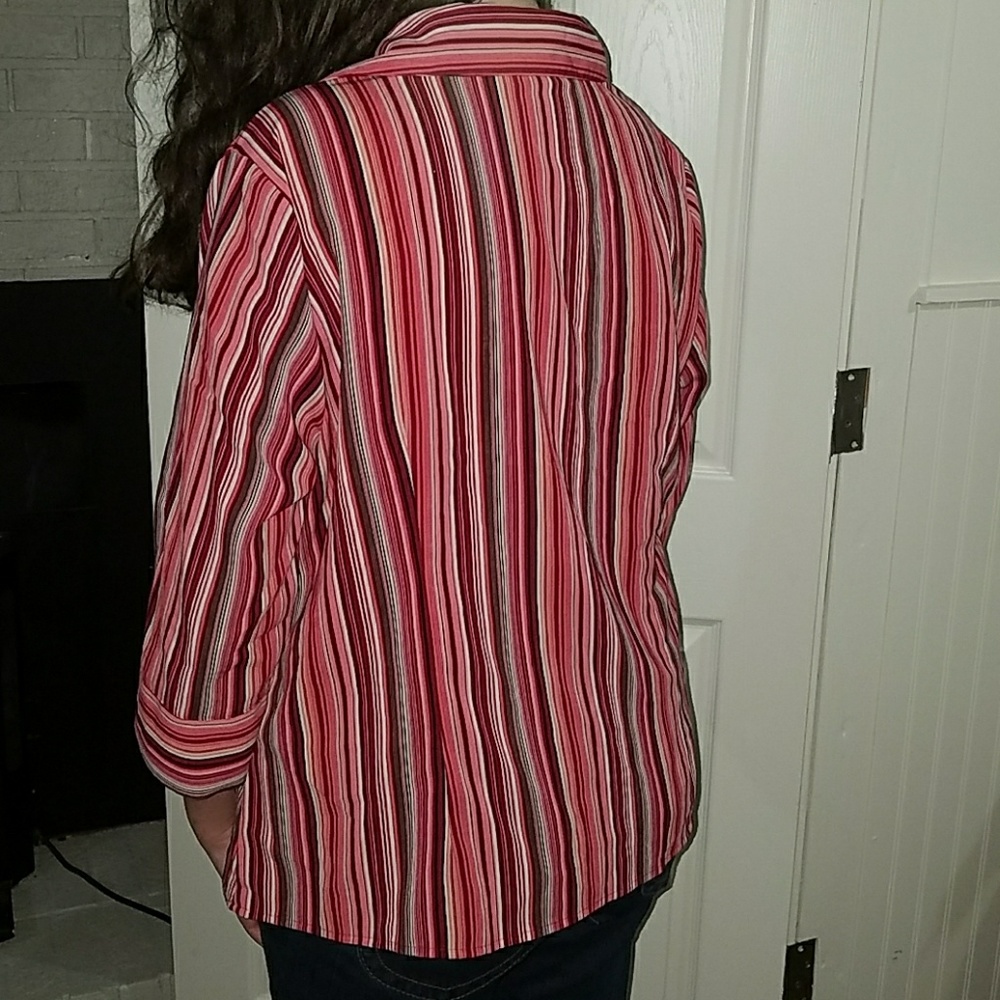 Striped Button Down - Picture 2 of 3