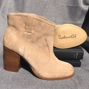 {Splendid} Suede Booties NWOB