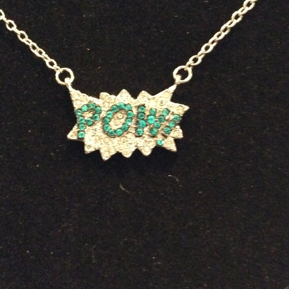 "POW" ! necklace