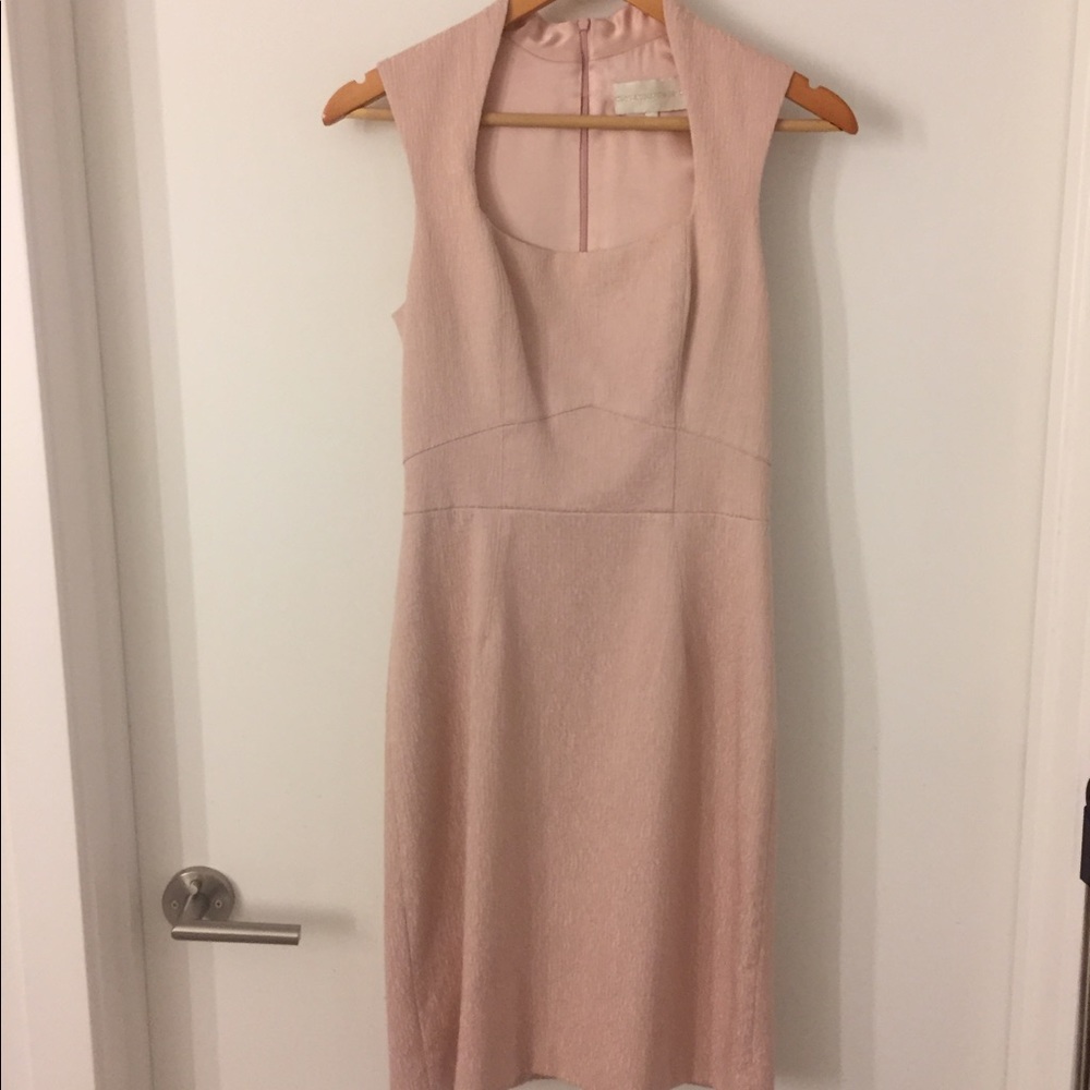 Christian Siriano light pink dress