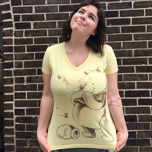 Yellow Winnie The Pooh Tee °o°
