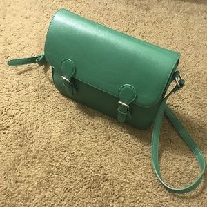 Forever21 Green Crossbody Bag - OBO