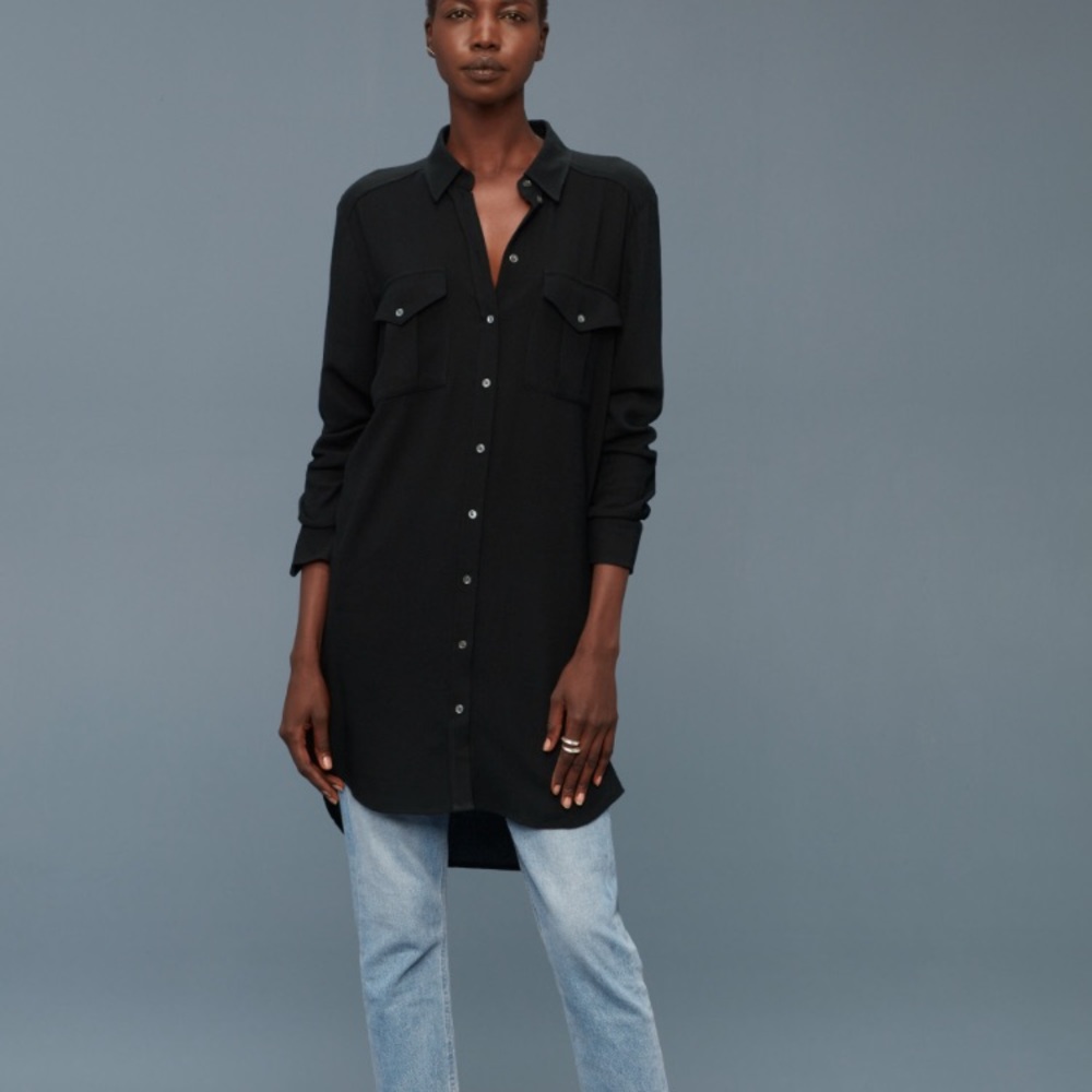 Wilfred Free Crinkle shirt dress