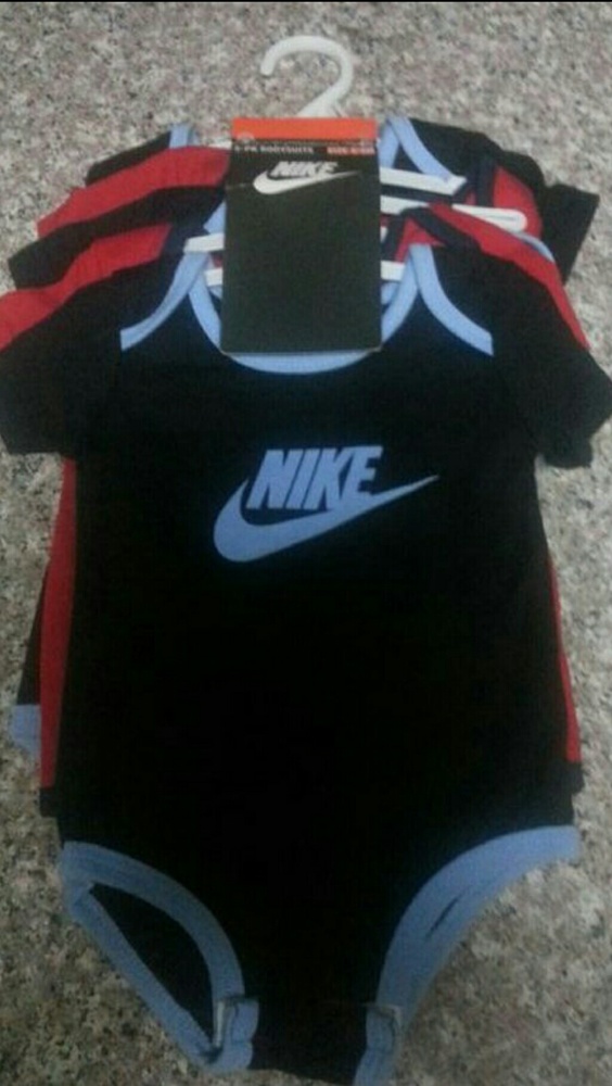 NWT Nike Onesies (5pack), Size: 0/3Months