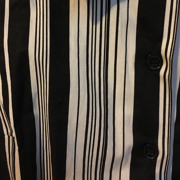 H&M striped button up - Picture 3 of 3