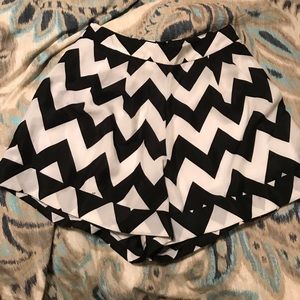 Chevron Print shorts
