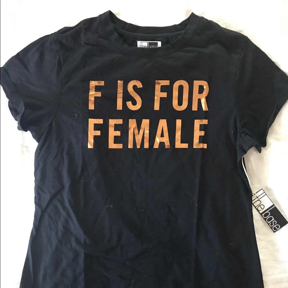 F is for FEMALE tee