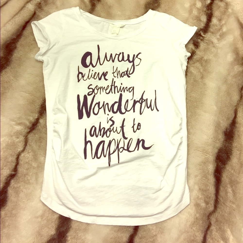 Cutest MATERNITY tee EVER 💙💜
