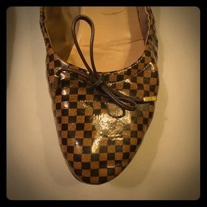 Louis Vuitton Mini Damier Ballerina's