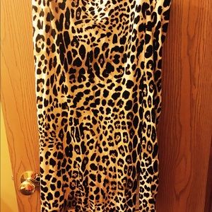 Leopard Print Skirt