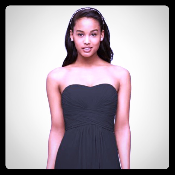 Davids Bridal Dresses & Skirts - 💥 TEMP SALE 💥 Black Evening Gown