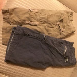 2 pair boys size 14 cargo shorts