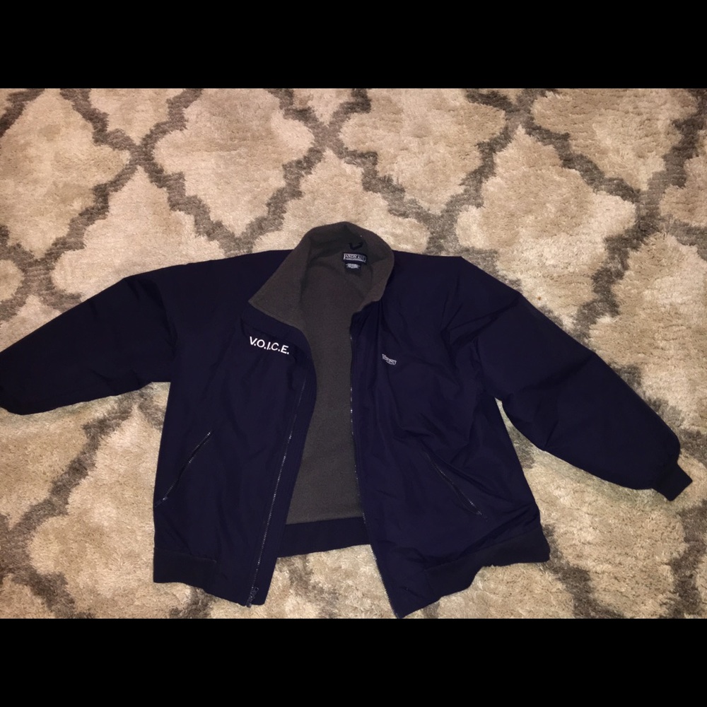 Land's End Vintage Pepsi V.O.I.C.E. Puffer Jacket