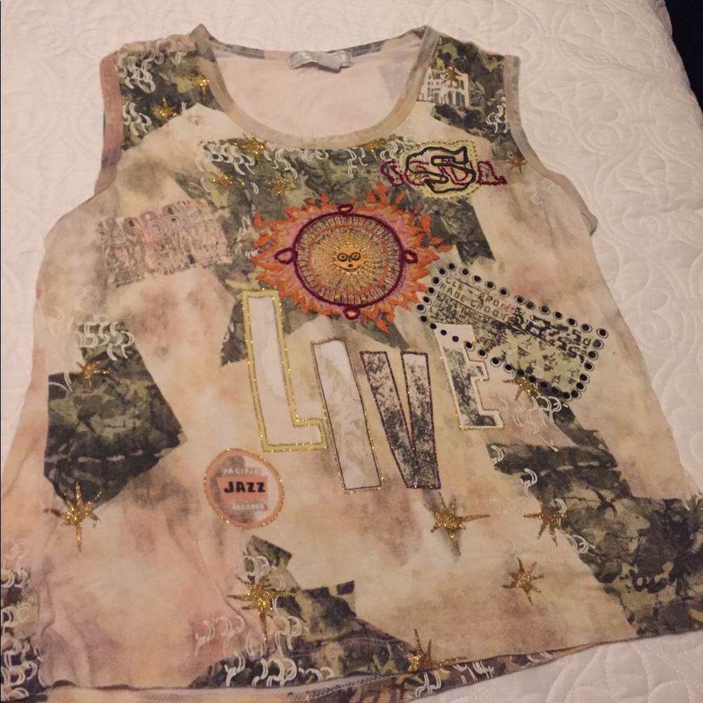 Sleeveless São Paulo shirt