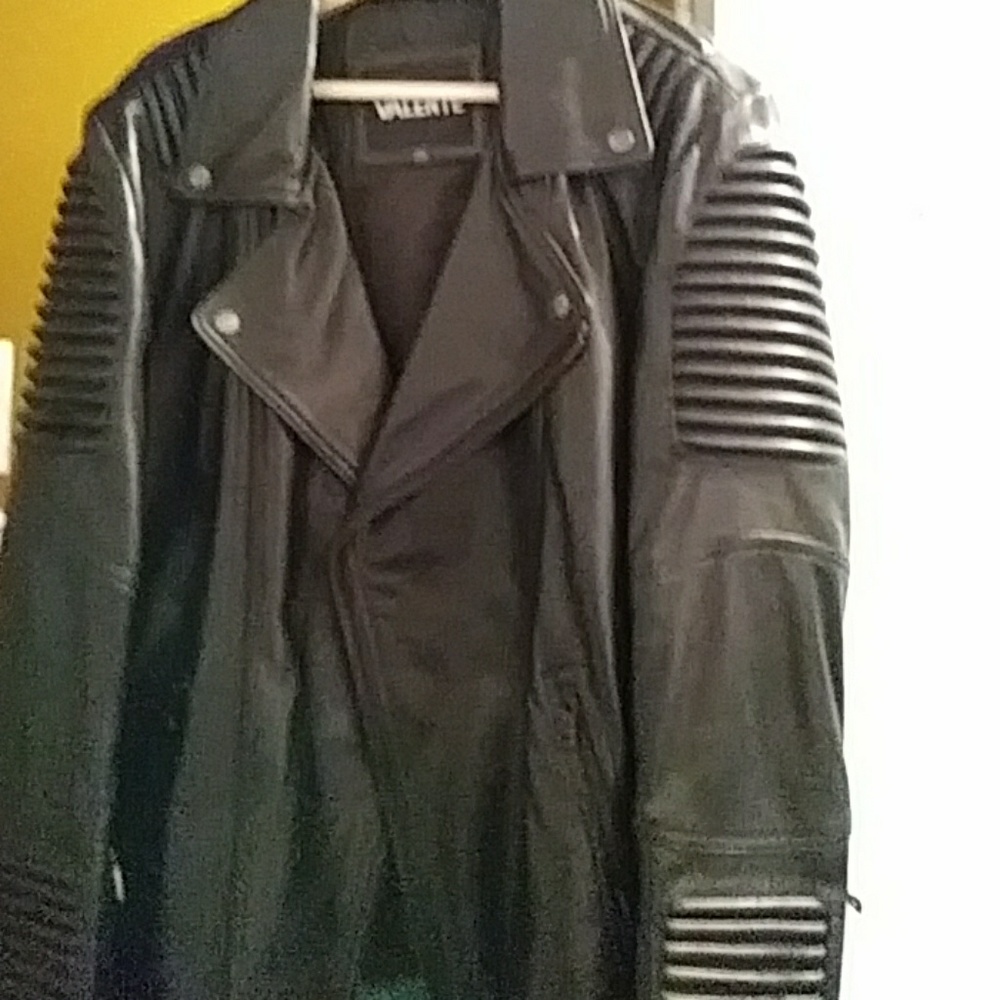 Valente Leather Motorcycle Jacket