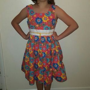 Handmade Vintage floral dress