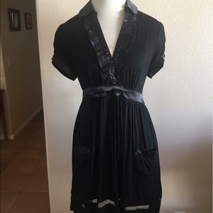 Black vintage Voll dress