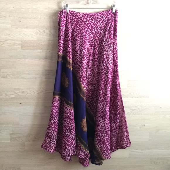 🚫Sold🚫Isabella Bird Boho Maxi Skirt Size Medium - Picture 2 of 8