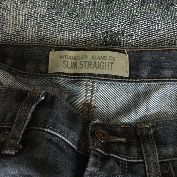Pre-Owned Wrangler blue Jeans Slim Straight - Picture 7 of 7