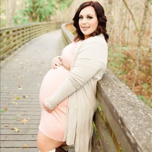 Pinkblush maternity dress