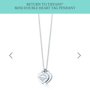 Tiffany&Co Return to Tiffany Double Heart Necklace