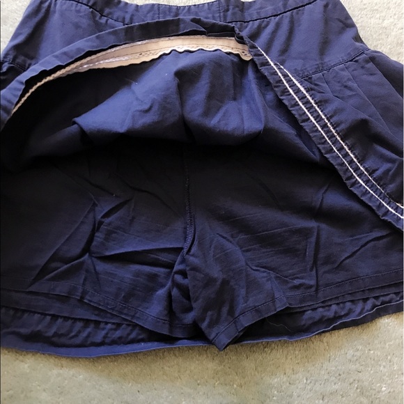 Teenie Weenie nautical skirt with build in shorts - Picture 4 of 4