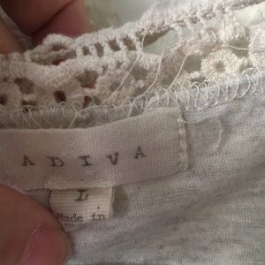 Adiva Tops - ADIVA lace embellished tank top Adiva Tops - ADIVA lace embellished tank top