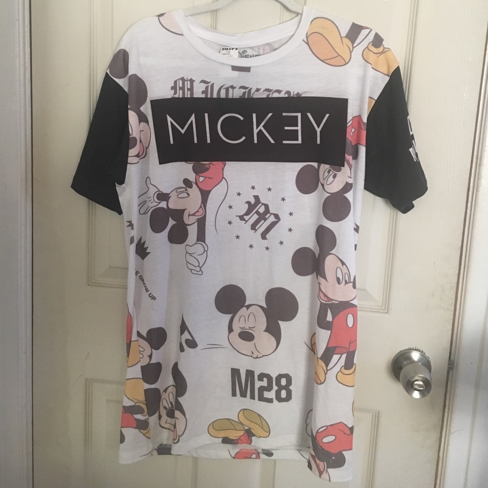 Disney x Neff Mickey Mouse collaboration tshirt