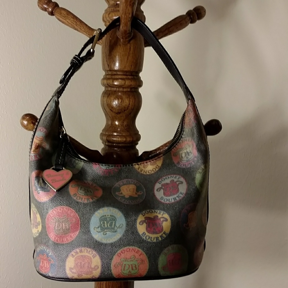 DOONEY & BOURKE VINTAGE MEDALLION BAG