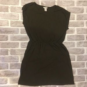 H&M Hunter Green Dress with Pockets