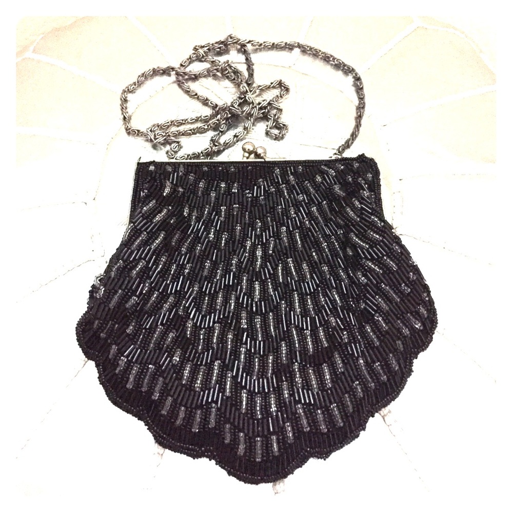 Beaded evening bag