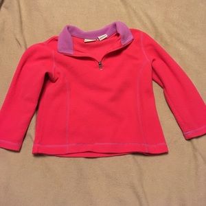 LL Bean toddlers 3t girl fleece