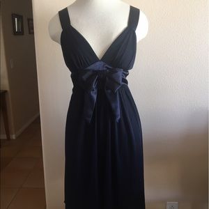 Dark blue dress