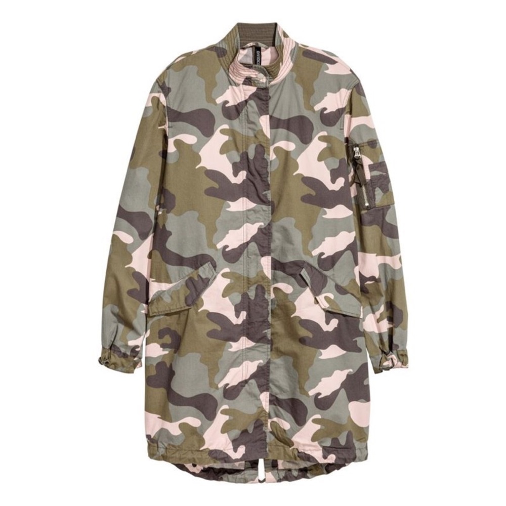 H&M Divided Camouflage Parka