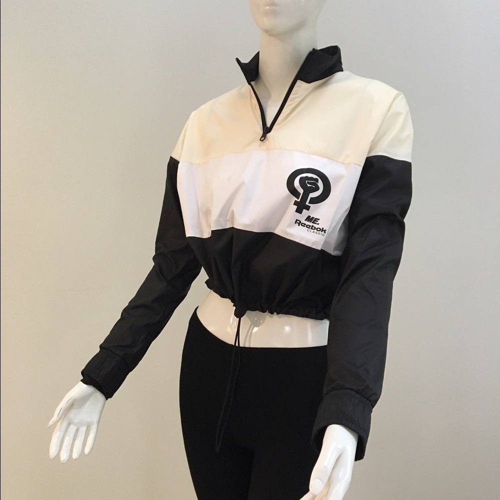 REEBOK Classics Retro Half-Zip Windbreaker NWT