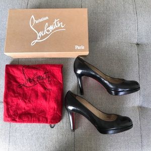 Christian Louboutin leather heels