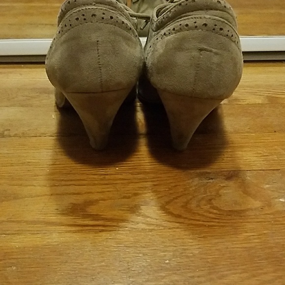 Taupe vintage style bootie - Picture 3 of 4