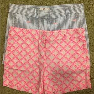Girls seersucker every day shorts (SET OF 2!!)