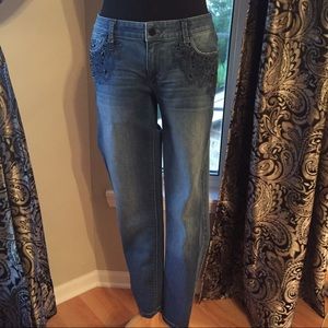 WHBM embellished jeans