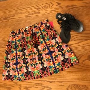 🔥NWT Xhilaration Multi Color skirt