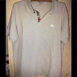 Burberry polo tee