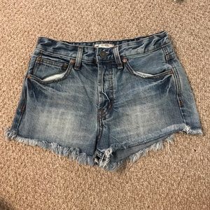 Free People Denim Shorts