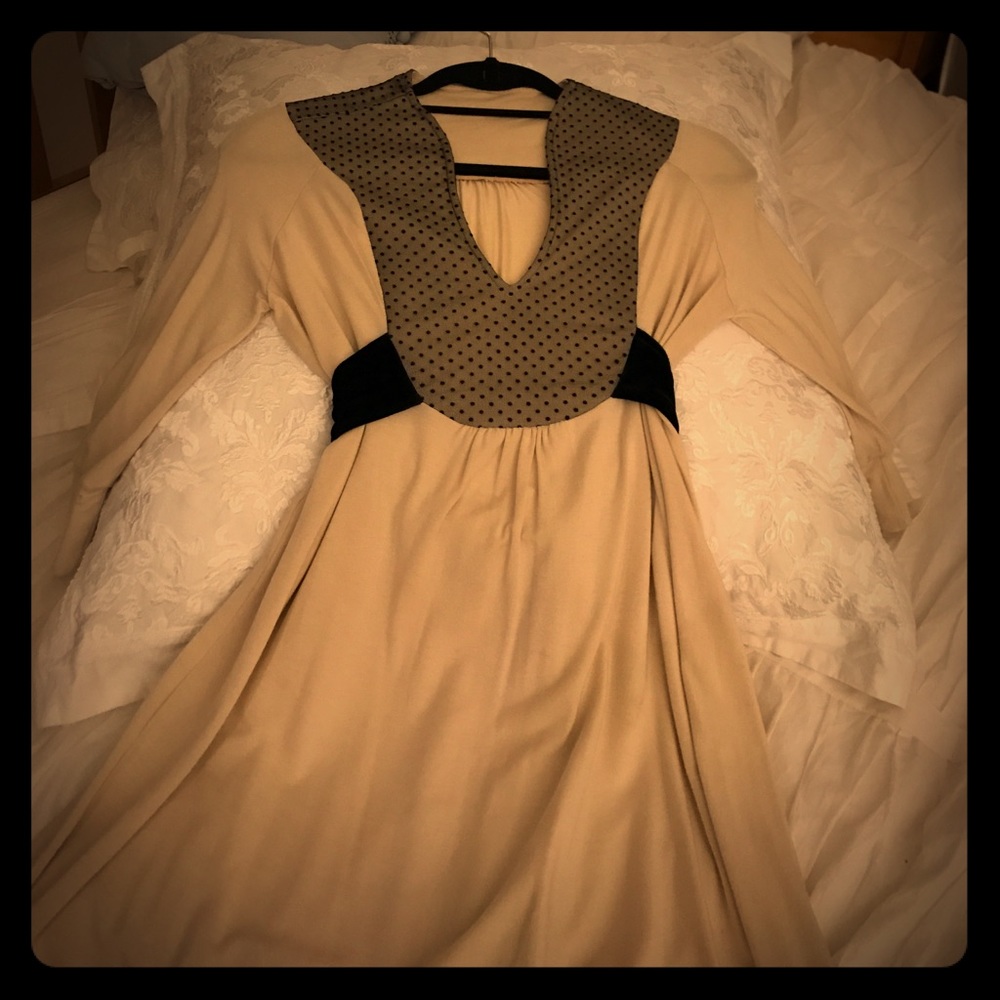 Rachel Pally dress with velvet tie