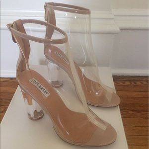 LAST CALL NWOT Cape Robbin Clear Perspex Boots