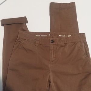 Gap Broken-In-Straight Khakis