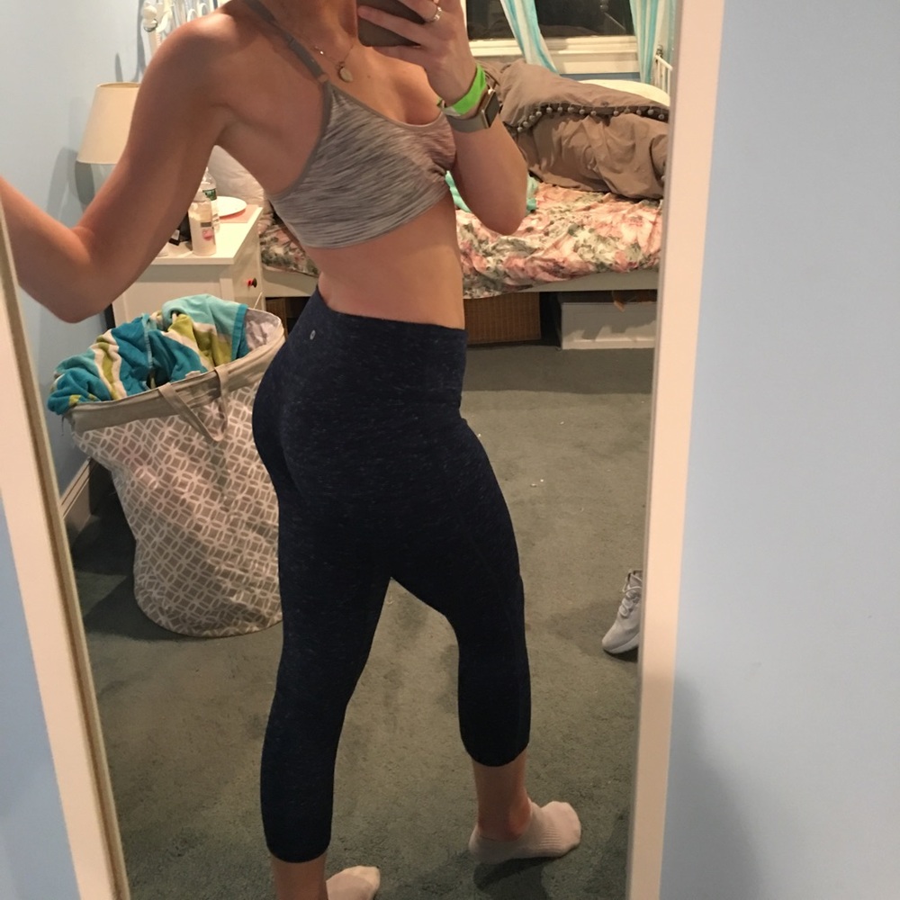 90 DEGREE blue leggings
