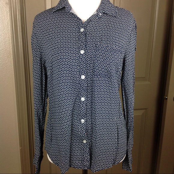 ALC At Last Classics Top S Button Down Floral, - Picture 2 of 5
